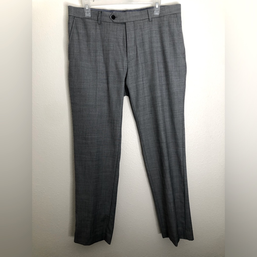 Men’s Tommy Hilfiger Flex Stretch Pants—34Wx30L— Gray